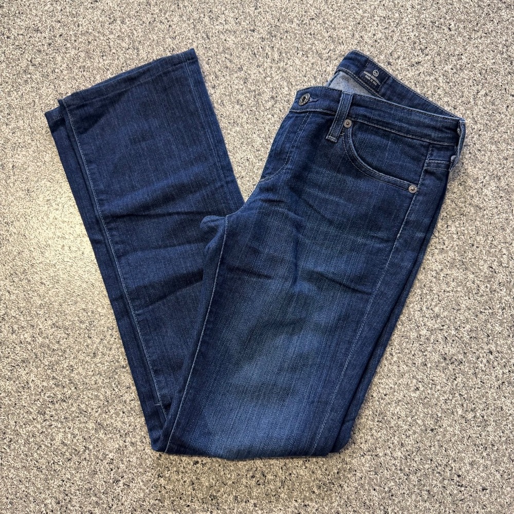 AG Adriano Goldschmieg Jeans Womens 27x29 The Ballad Slim Bootcut Low Rise USA